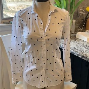 J. Crew Perfect Buttondown Shirt Sz. 00